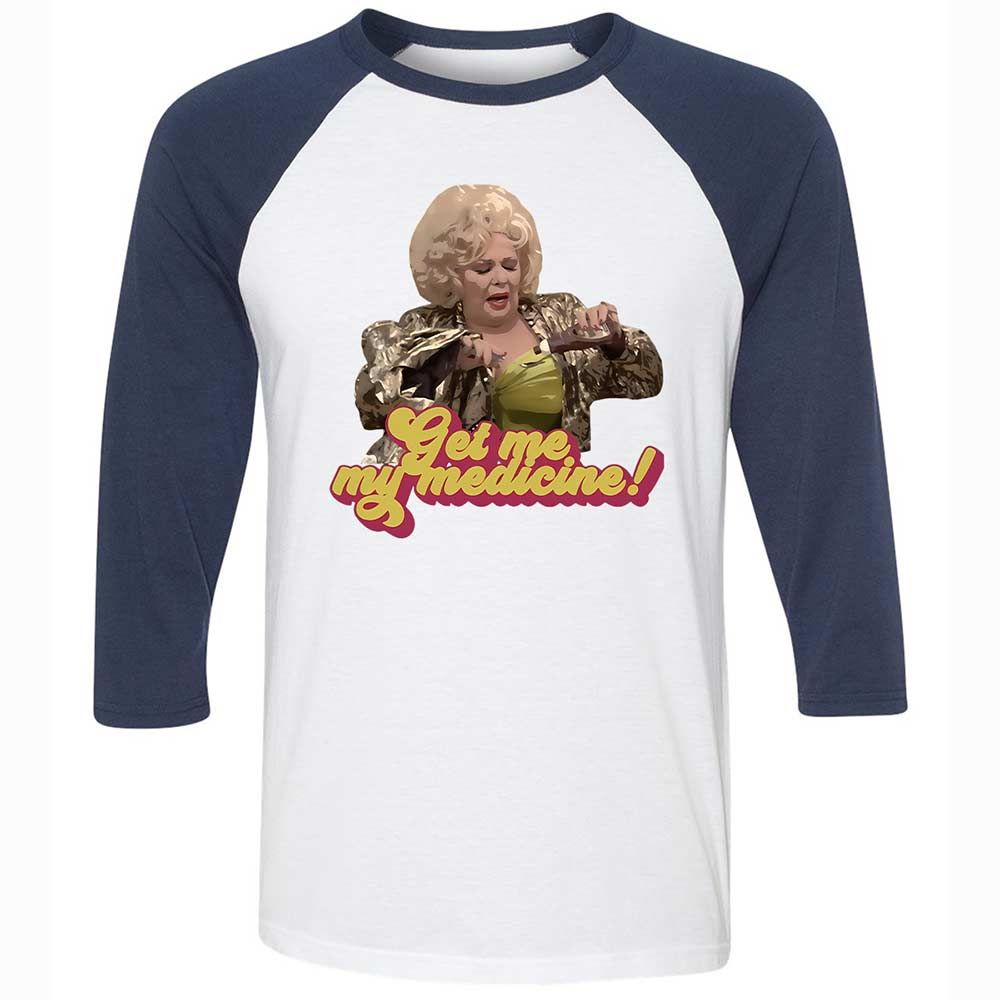 Get Me My Medicine - White/Navy - 8