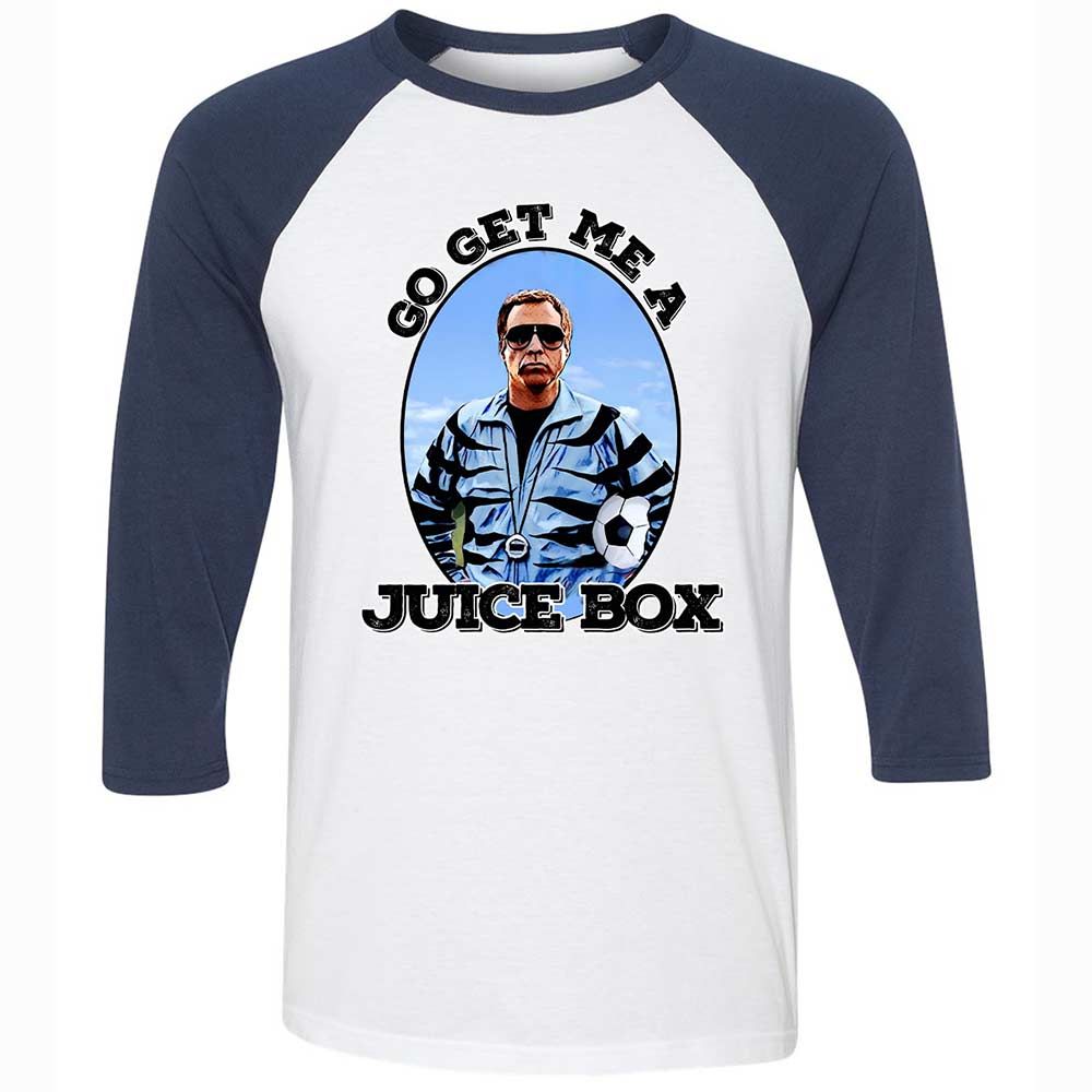 Unisex 3/4 Baseball Tee - R6VN2BYR - White/Navy - 8