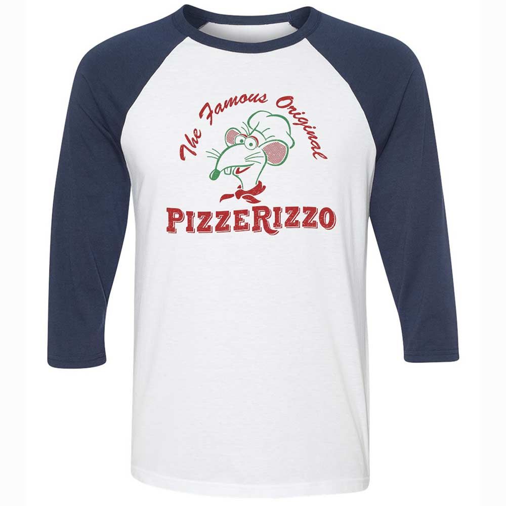 Unisex 3/4 Baseball Tee - LTVY6D3H - White/Navy - 8