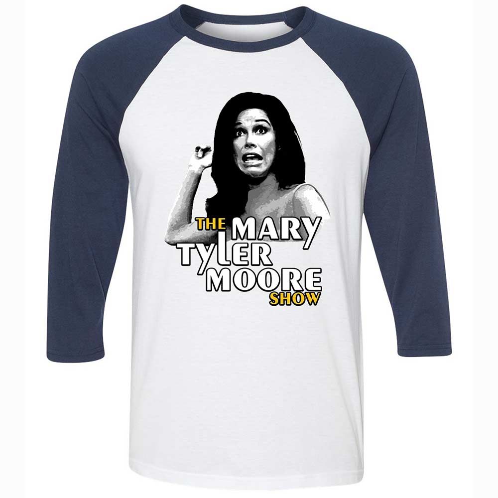 Vintage Mary Tyler Moore - White/Navy - 8