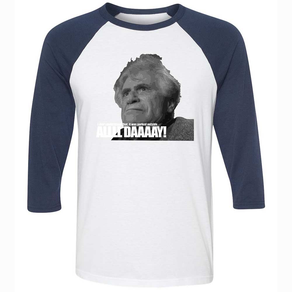 Unisex 3/4 Baseball Tee - J1V8H4RB - White/Navy - 8