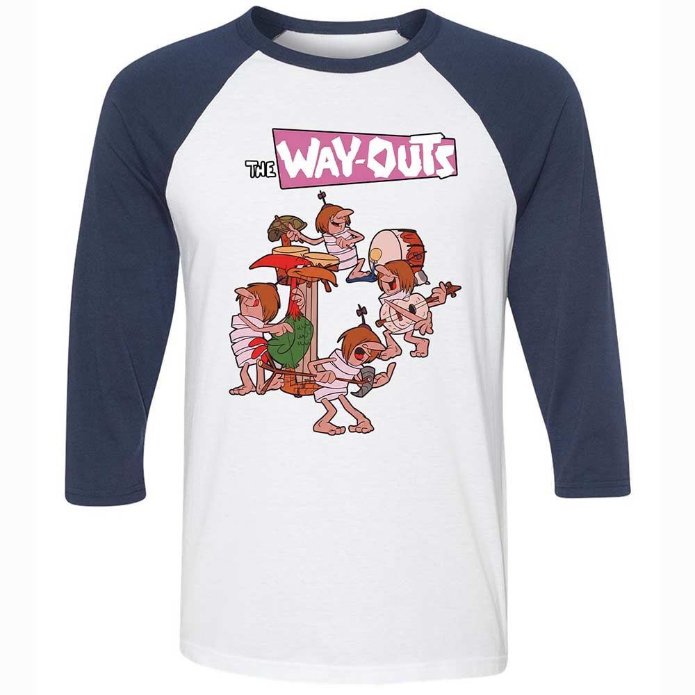 The Way-Outs Groovy 60's - White/Navy - 8