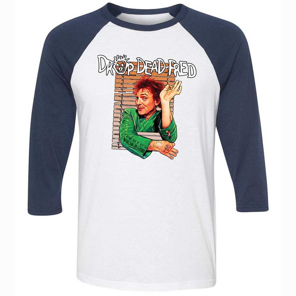 Funny Man Drop Dead Fred - White/Navy - 8