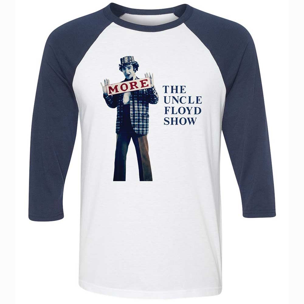 Unisex 3/4 Baseball Tee - 26BYFLDY - White/Navy - 8