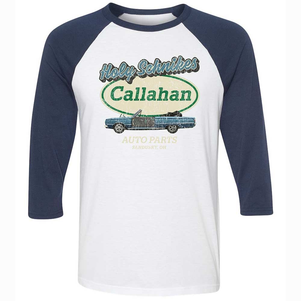 Unisex 3/4 Baseball Tee - BBW8S2XT - White/Navy - 8