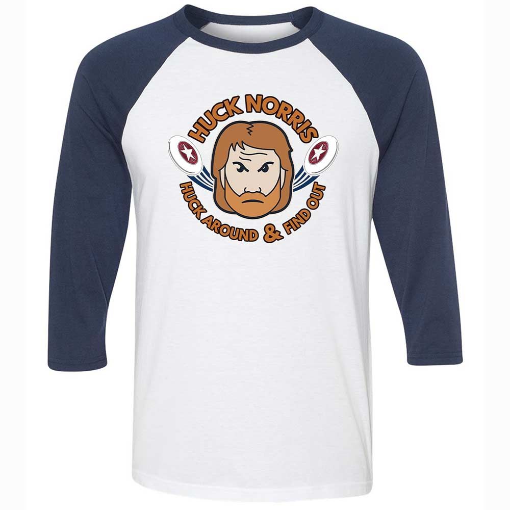 Unisex 3/4 Baseball Tee - 7B5X4BLF - White/Navy - 8