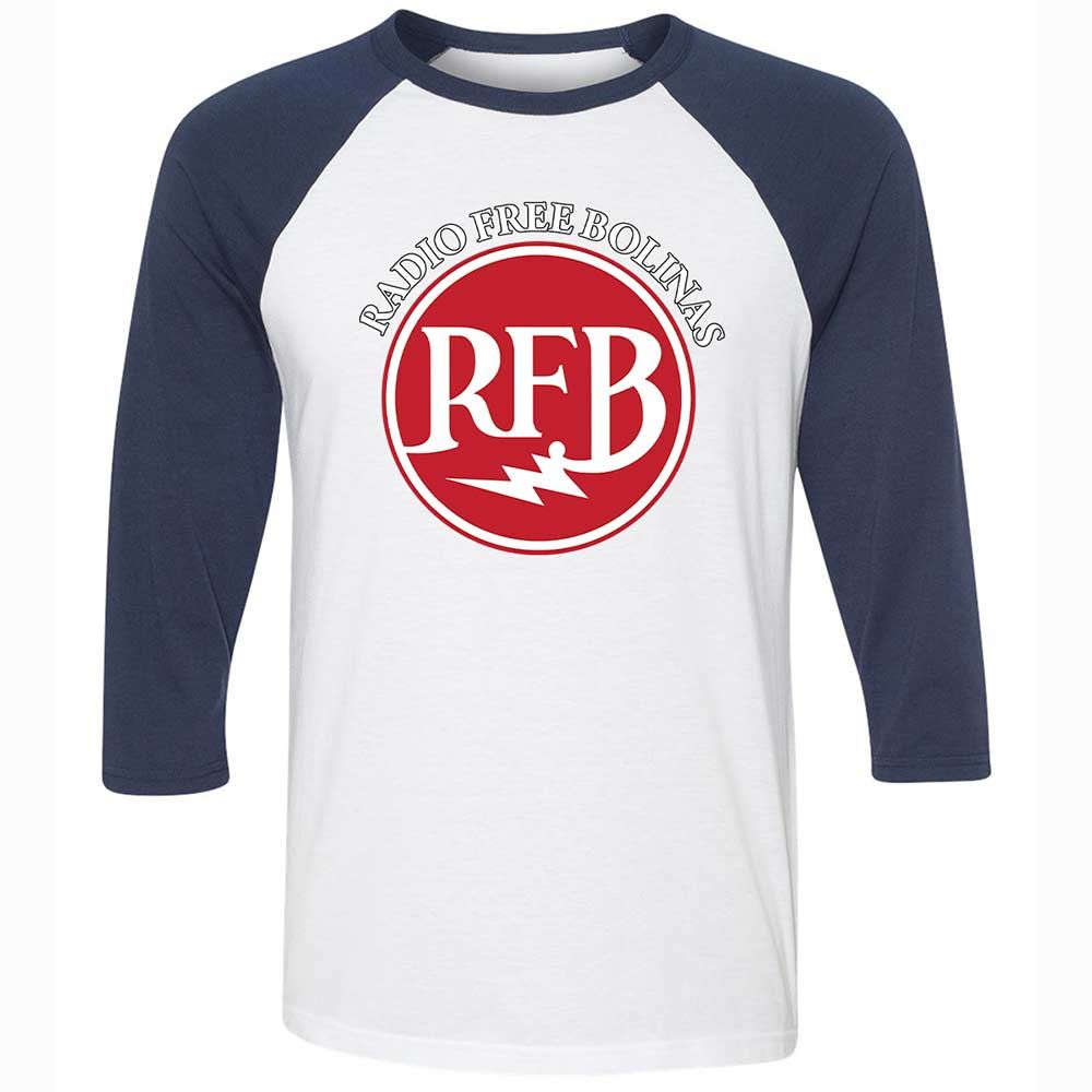 Unisex 3/4 Baseball Tee - NC93QLDX - White/Navy - 8