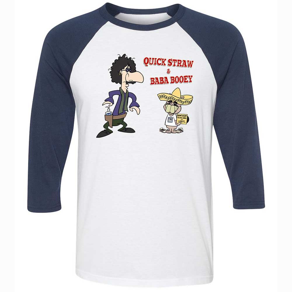 Quick Straw & Baba Booey - White/Navy - 8