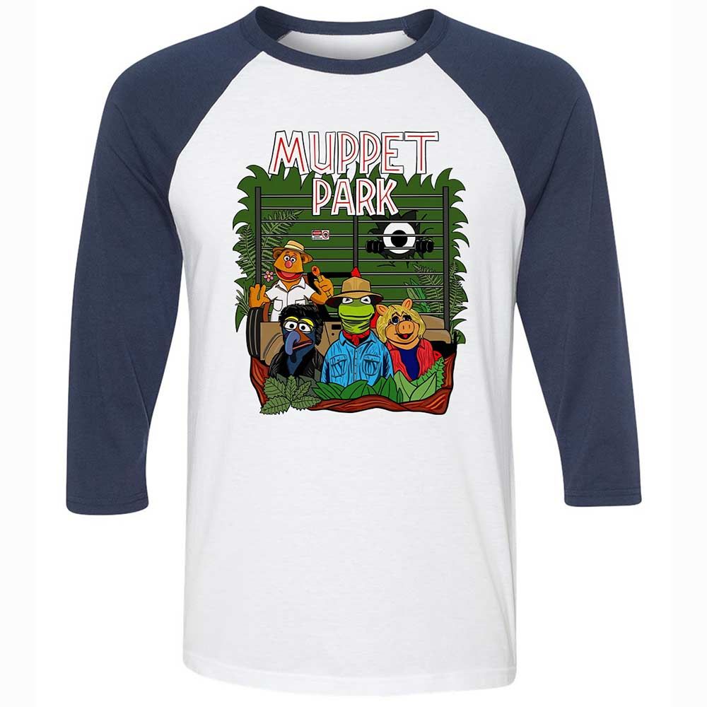Muppet Park - White/Navy - 8