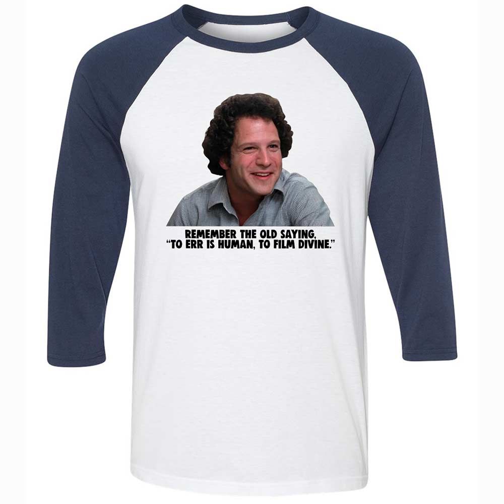 To err is human, to film divine - White/Navy - 8