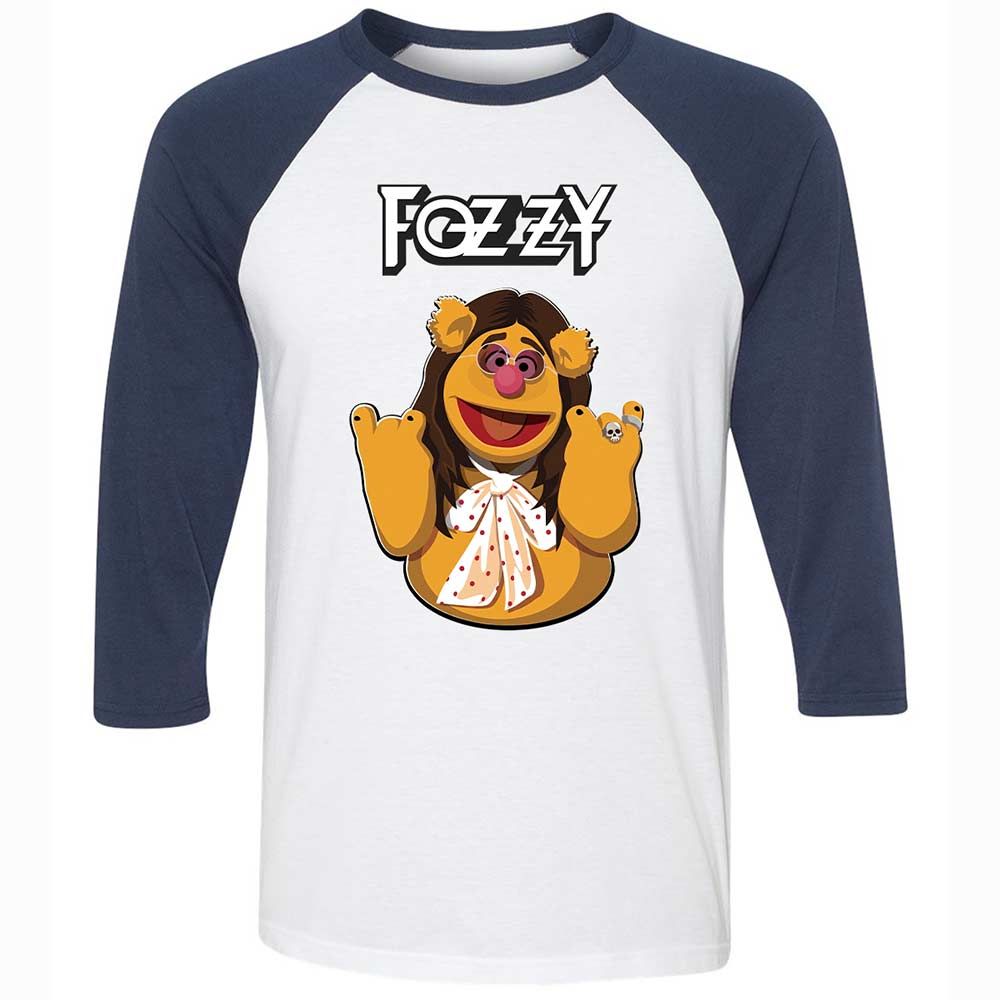 Fozzie Muppet as Rockstar - White/Navy - 8