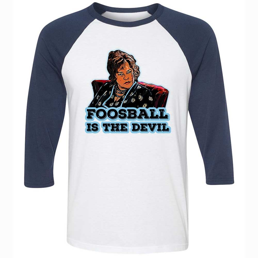 Unisex 3/4 Baseball Tee - A6UG2GMX - White/Navy - 8