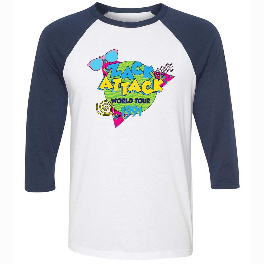 Zack Attack - White/Navy - 8