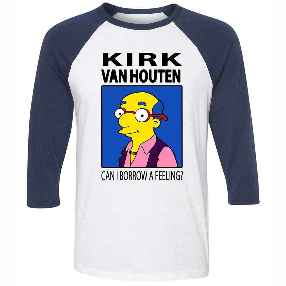 Can I Borrow a Feeling - White/Navy - 8