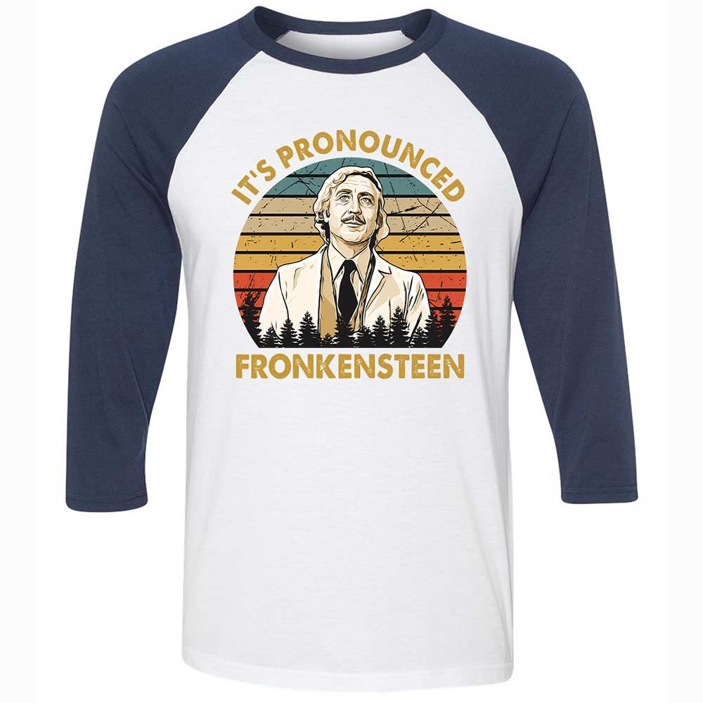 Unisex 3/4 Baseball Tee - NFWV65EB - White/Navy - 8