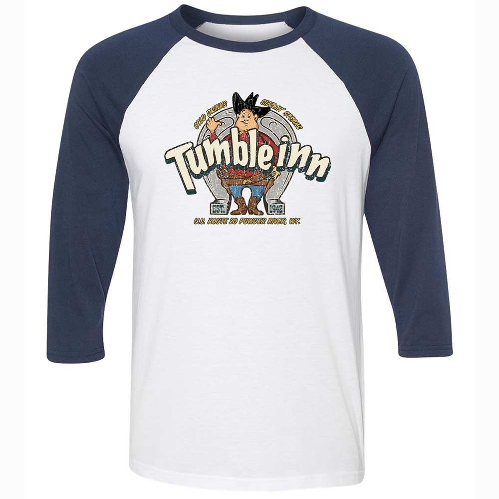 Unisex 3/4 Baseball Tee - LDLT6X67 - White/Navy - 8