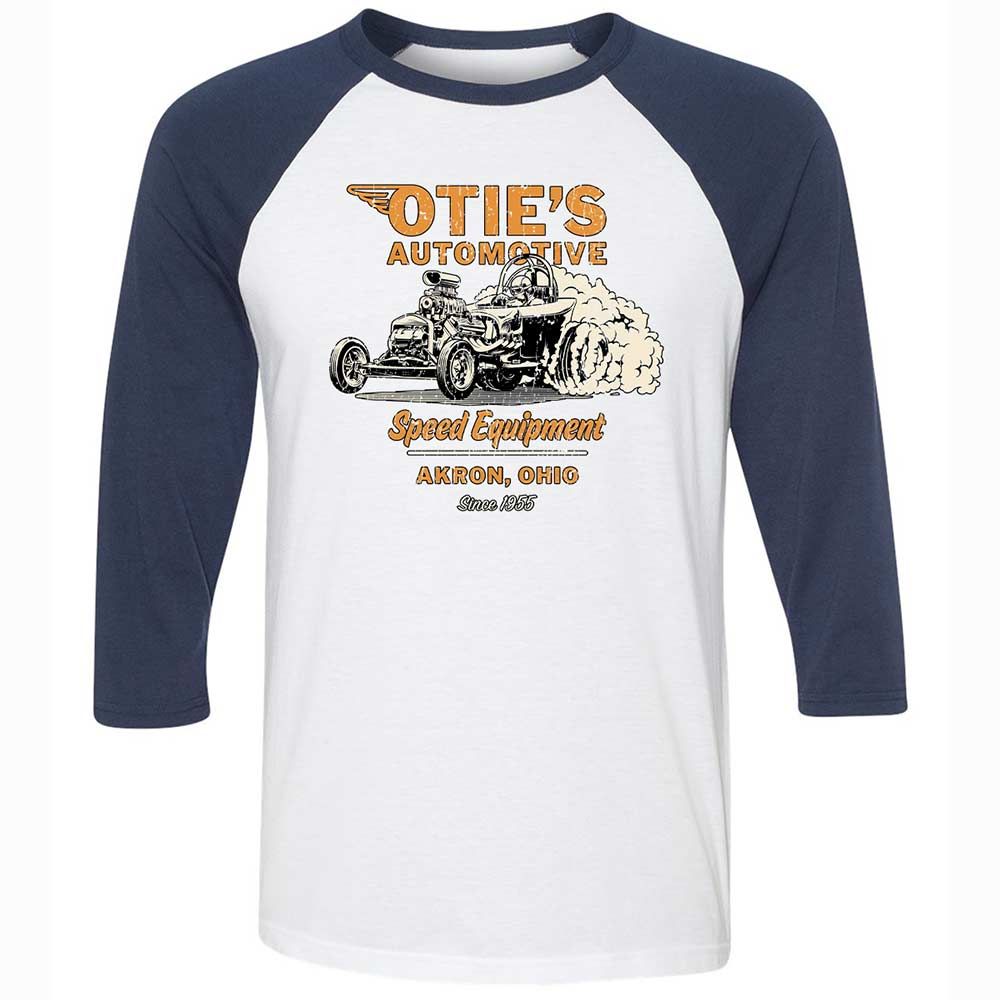 Otie's Speed Equipment - White/Navy - 8