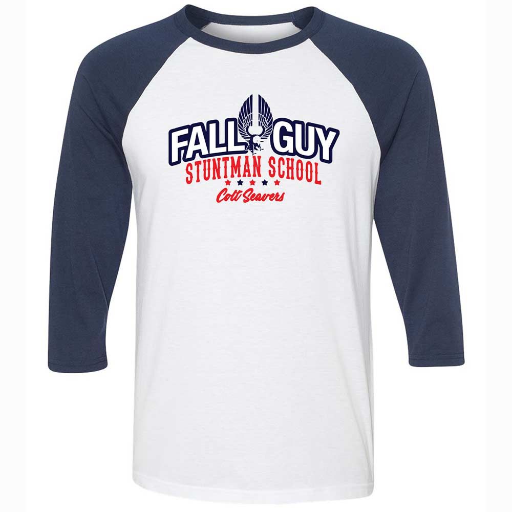 Unisex 3/4 Baseball Tee - N1XDYFEF - White/Navy - 8