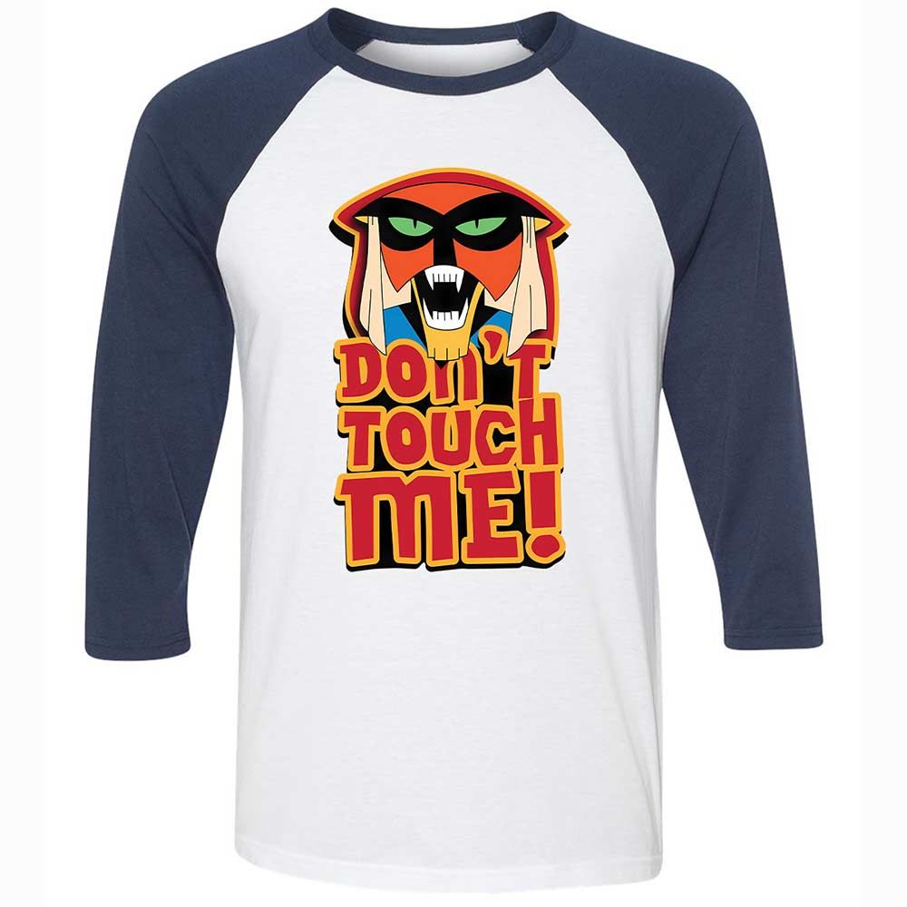 Unisex 3/4 Baseball Tee - AZW7V65E - White/Navy - 8