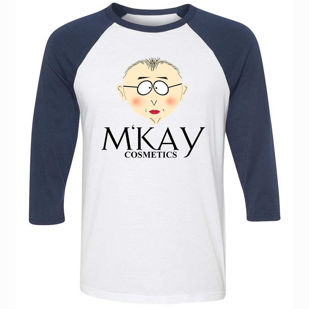 M'kay Cosmetics - White/Navy - 8