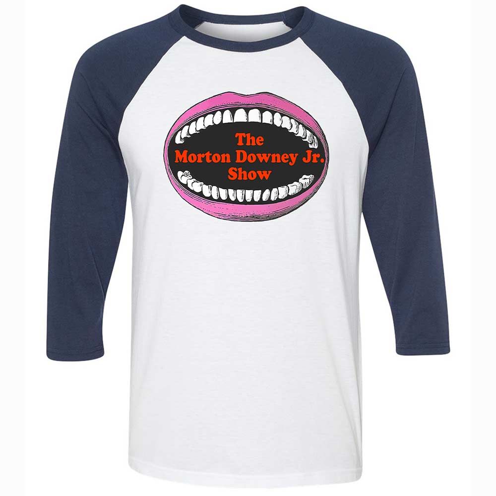 The Morton Downey Jr Show - White/Navy - 8