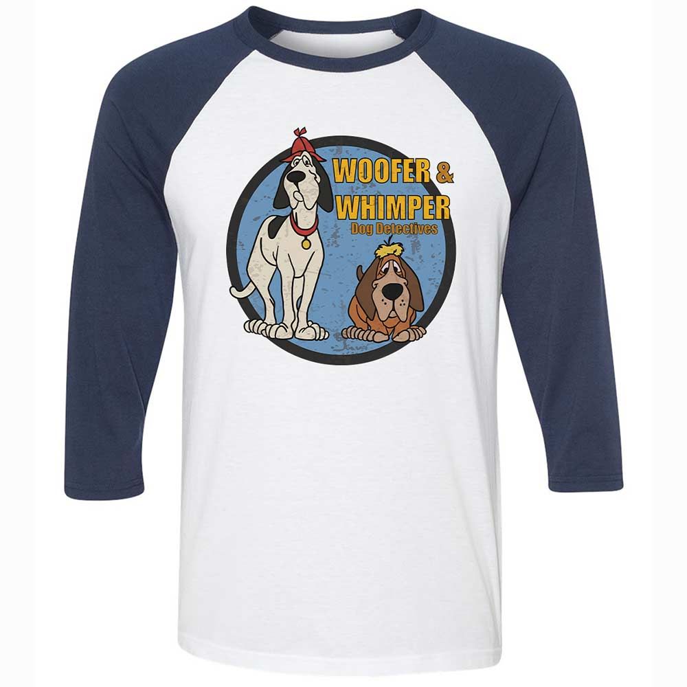 Unisex 3/4 Baseball Tee - H2915G67 - White/Navy - 8