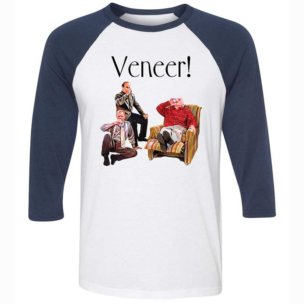 Veneer - White/Navy - 8