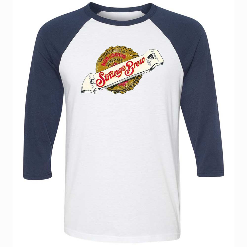 Unisex 3/4 Baseball Tee - 6RFZ4GEU - White/Navy - 8