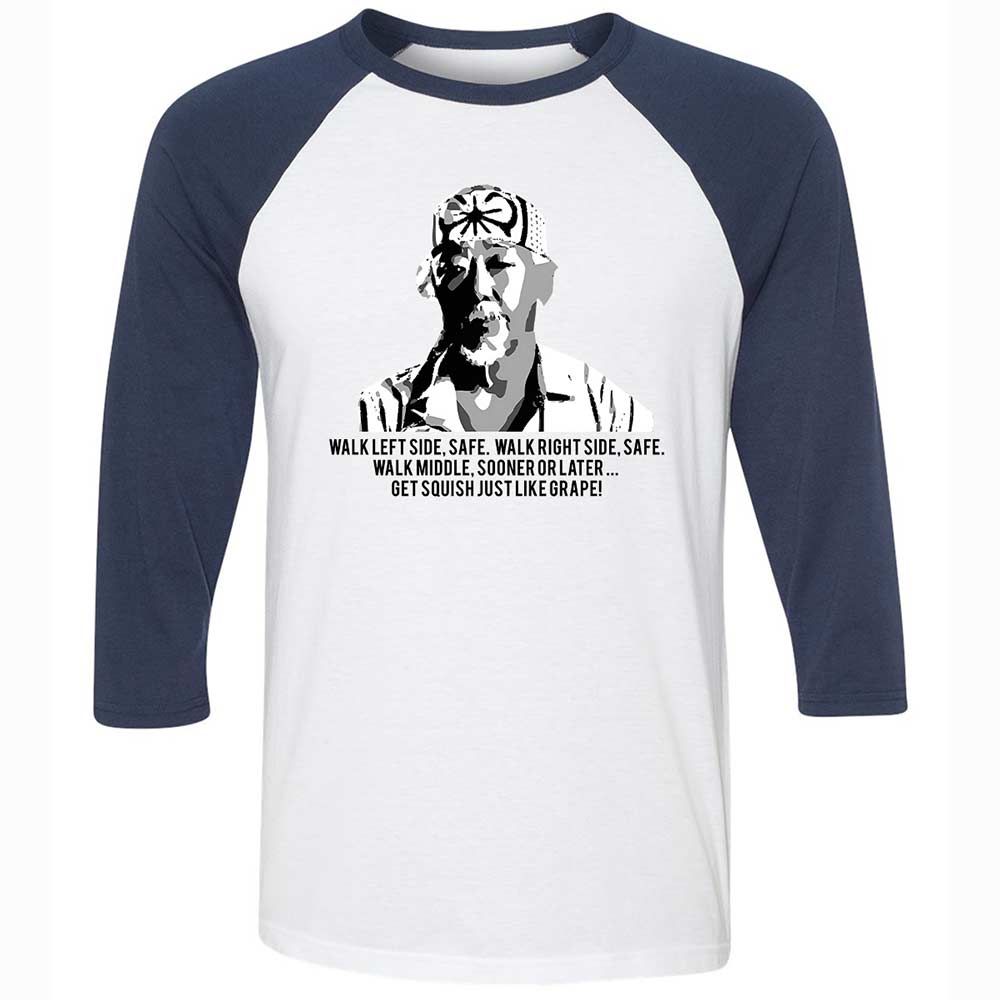 Mr. Miyagi - White/Navy - 8
