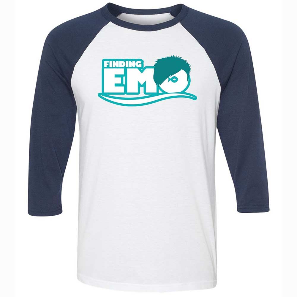 Finding Emo - White/Navy - 8