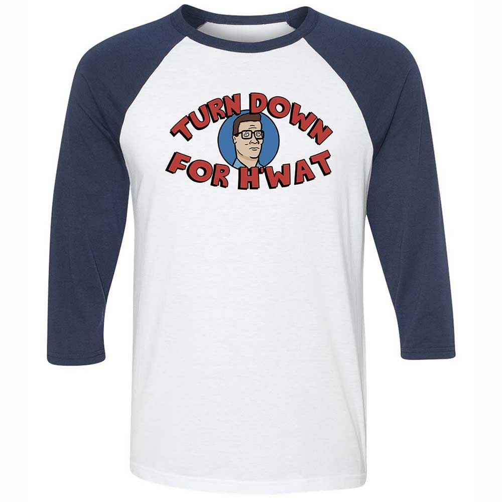 Turn Down For H'wat - White/Navy - 8