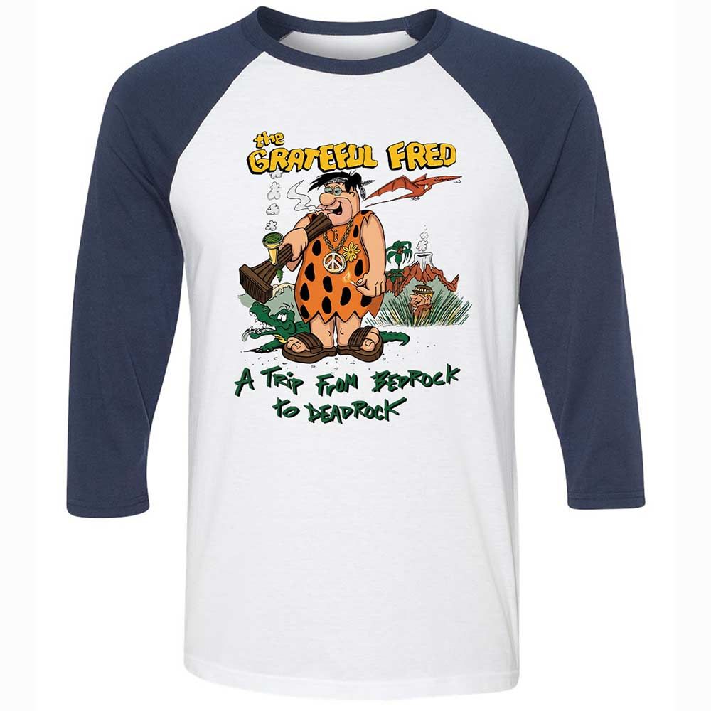 The Grateful Fred - White/Navy - 8