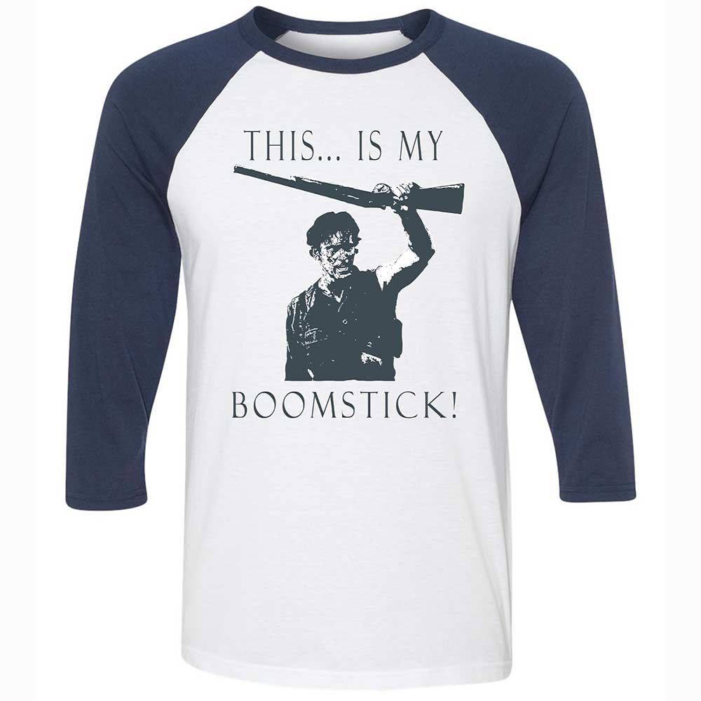 Boomstick - White/Navy - 8