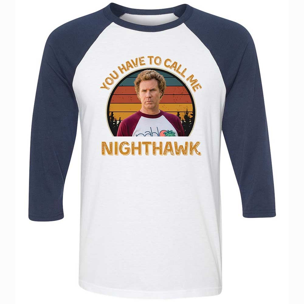 Unisex 3/4 Baseball Tee - PY5KLN9U - White/Navy - 8