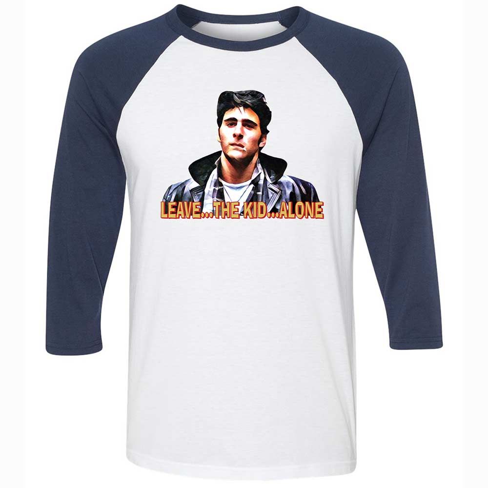 Unisex 3/4 Baseball Tee - J916HSL1 - White/Navy - 8
