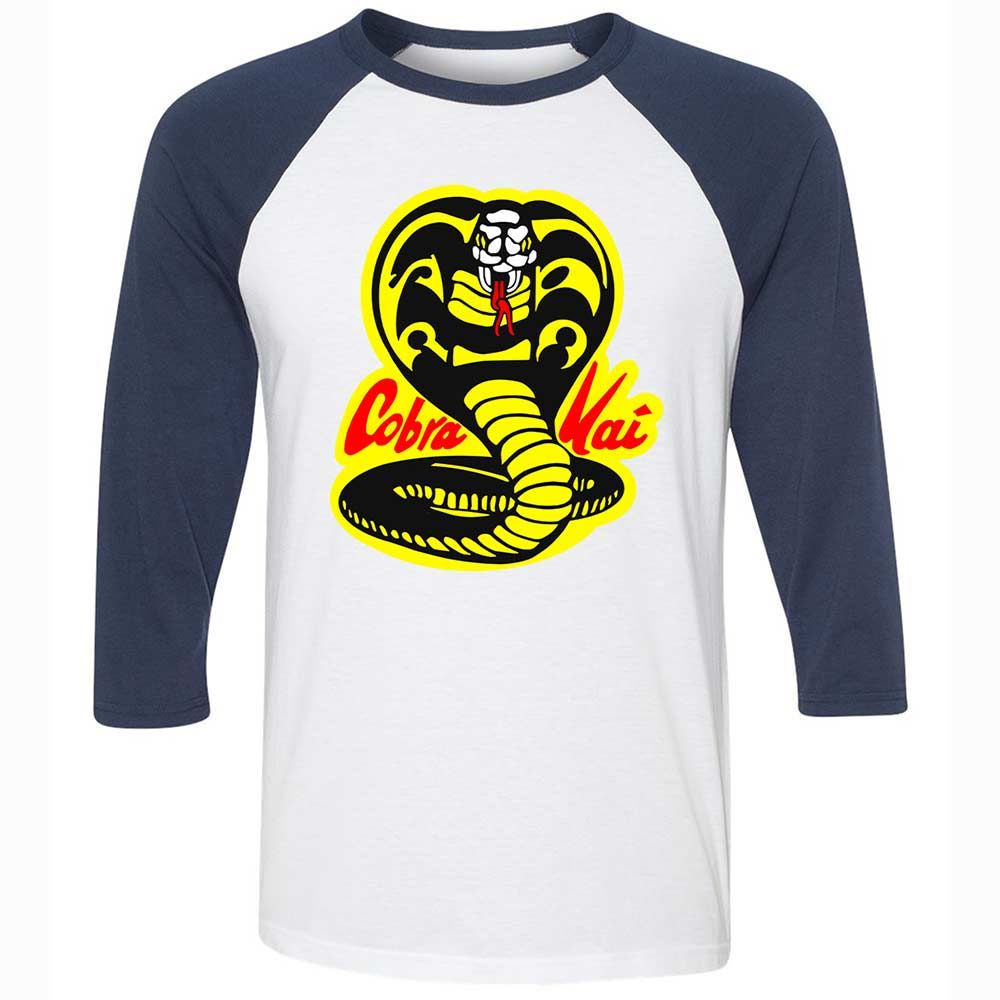 Strike First, Strike Hard, No Mercy - White/Navy - 8
