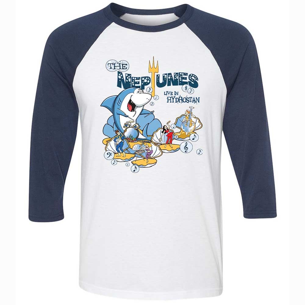 The Neptunes - White/Navy - 8