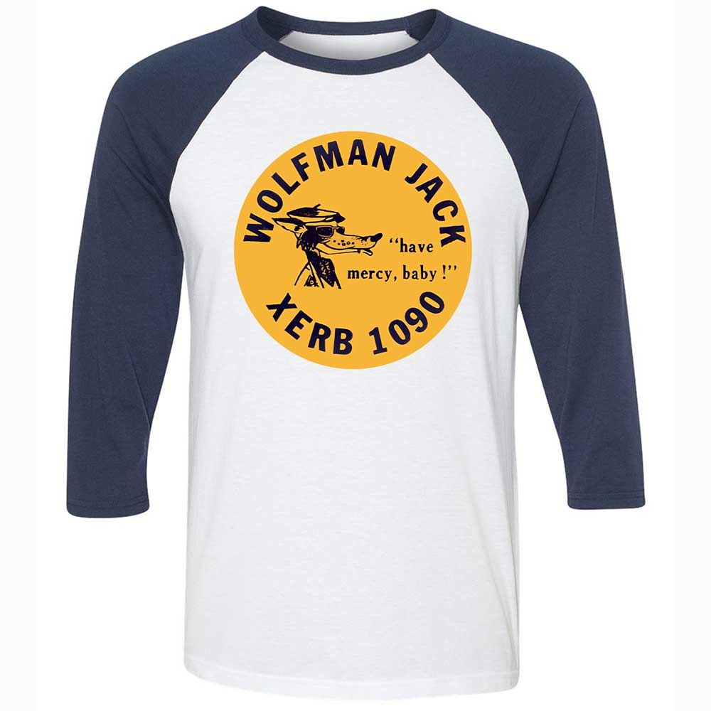 Have mercy, baby! - White/Navy - 8