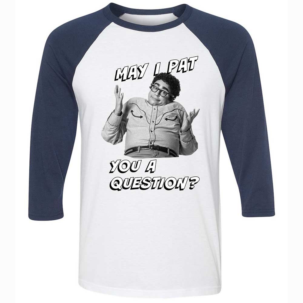 Unisex 3/4 Baseball Tee - 5XR1F4H8 - White/Navy - 8