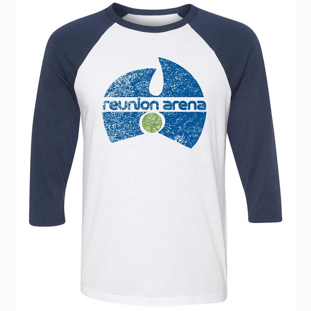 Unisex 3/4 Baseball Tee - NGQK4Y59 - White/Navy - 8