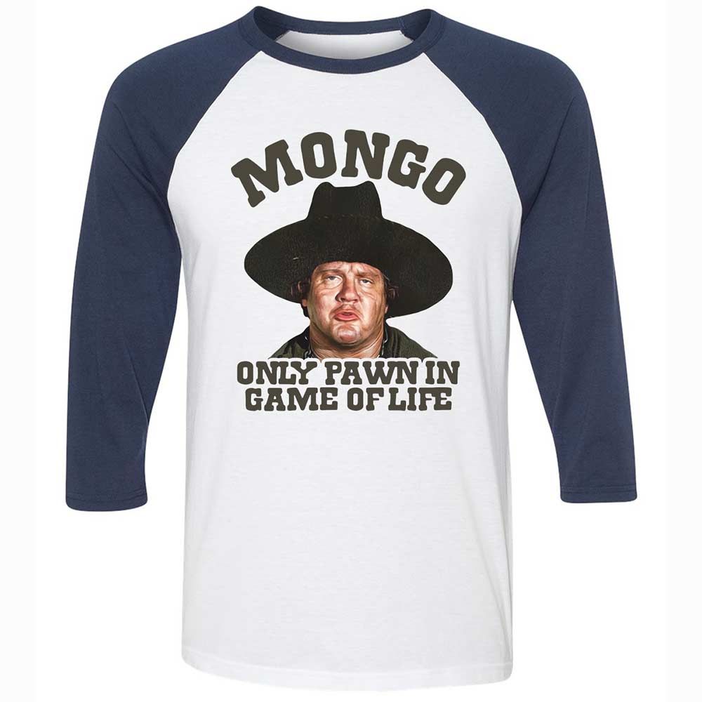 Unisex 3/4 Baseball Tee - 7AUBUKU8 - White/Navy - 8