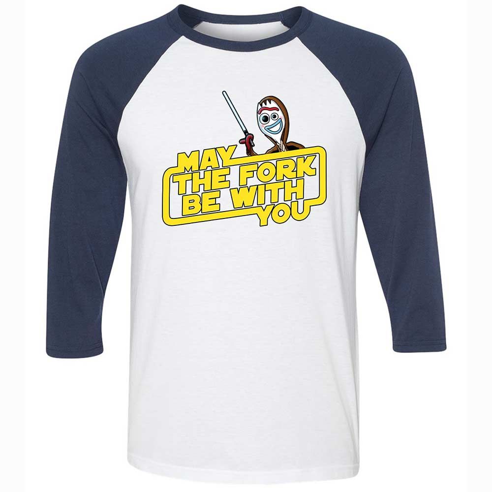 May The Fork - White/Navy - 8