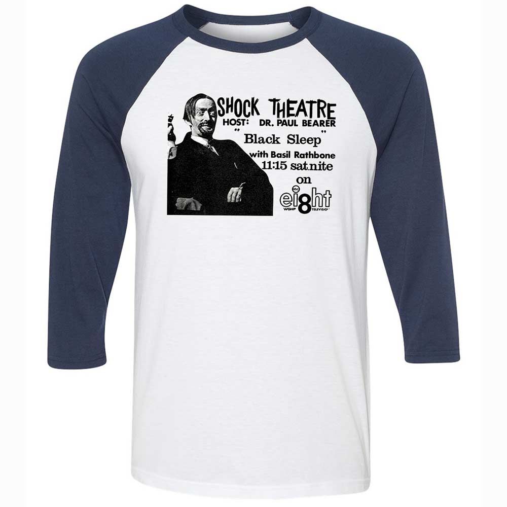 Shock Theatre - White/Navy - 8