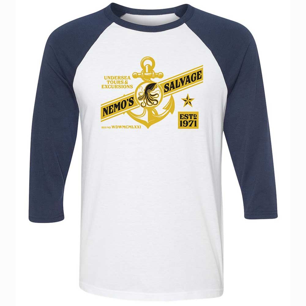 Nemo's Salvage - White/Navy - 8
