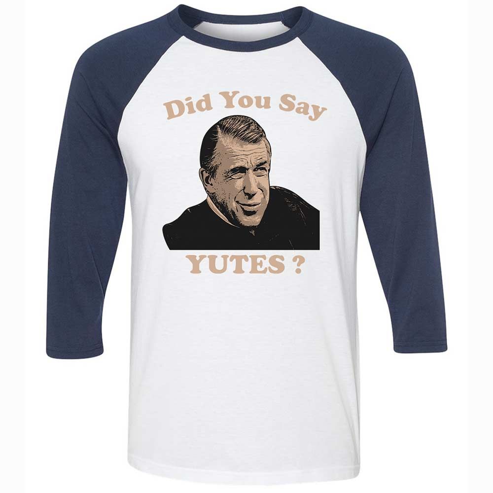 Unisex 3/4 Baseball Tee - 7PQA3V2N - White/Navy - 8