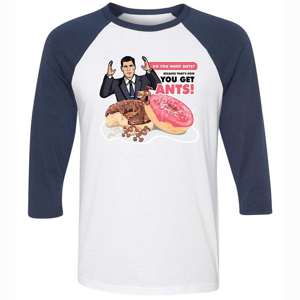Do you want ants - White/Navy - 8