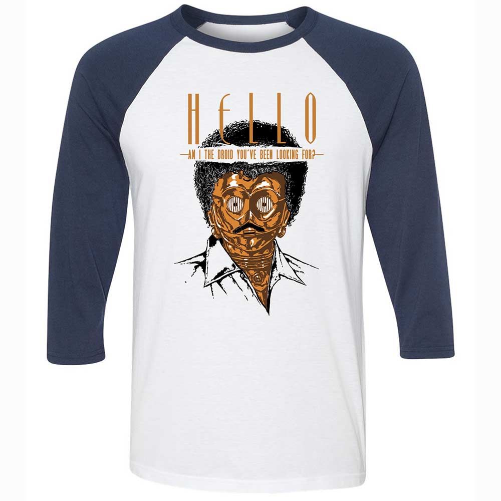 Am I the droid you've been looking for - White/Navy - 8