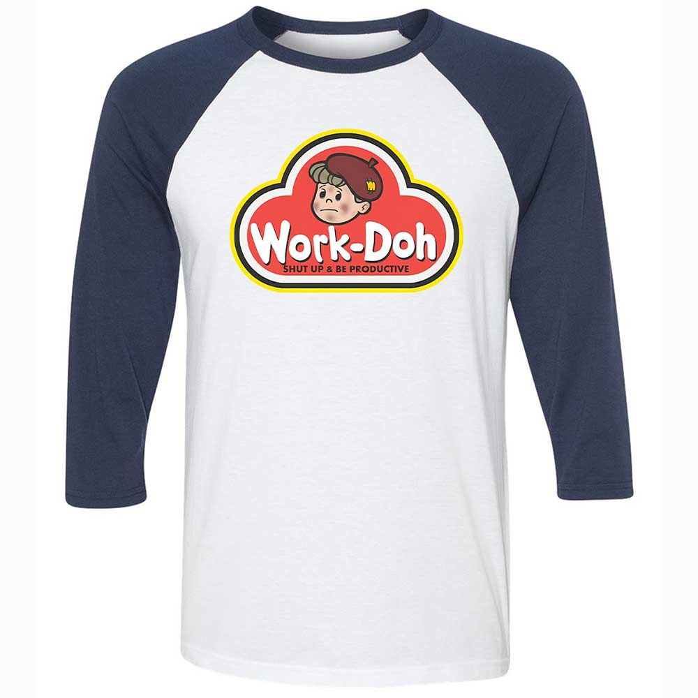 Work-Doh - White/Navy - 8
