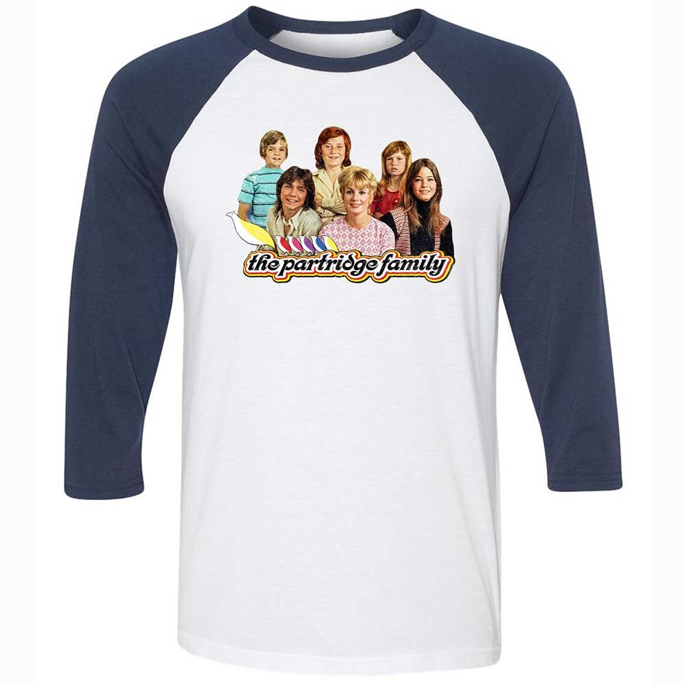 Unisex 3/4 Baseball Tee - CKJ618EC - White/Navy - 8