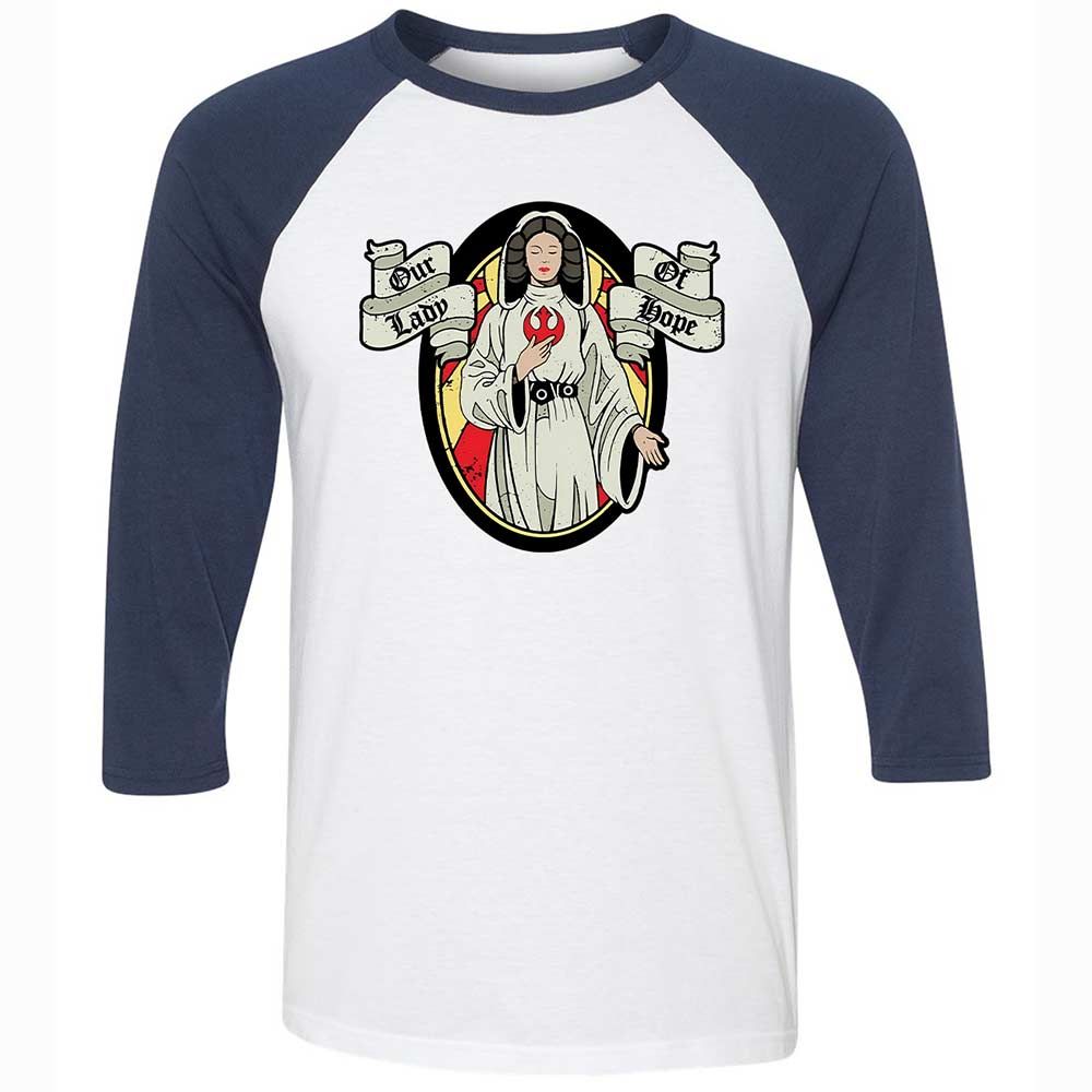 Our Lady of Hope - White/Navy - 8